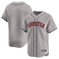 Houston Astros Blank Player Gray FEDASGOGE Home Limited Stitched Jerseys