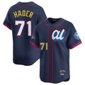 Houston Astros #71 Josh Hader Player Navy FEDASGOGE American League All-Star Game Limited Stitched Jerseys