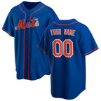 Custom New York Mets Royal FEDASGOGE Alternate Replica Pick-A-Player Jersey