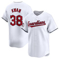 Cleveland Guardians #38 Steven Kwan White FEDASGOGE Home Limited Stitched Jersey1