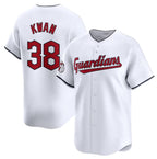 Cleveland Guardians #38 Steven Kwan White FEDASGOGE Home Limited Stitched Jersey1