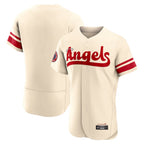 Los Angeles Angels Blank Player Cream FEDASGOGE City Connect Limited ELite Home Stitched Jerseys