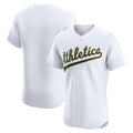 Oakland Athletics White FEDASGOGE Home Elite Jersey
