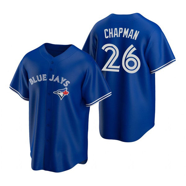 Toronto Blue Jays #26 Matt Chapman Royal FEDASGOGE Cool Base Stitched Jersey