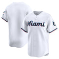 Miami Marlins White FEDASGOGE Home Limited Jersey