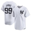 New York Yankees #99 Aaron Judge White FEDASGOGE Home Limited Player Jerseys
