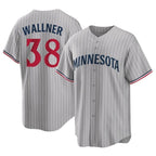 Minnesota Twins #38 Matt Wallner Player Gray FEDASGOGEGame Limited Home Stitched Jerseys