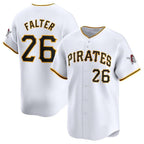 Pittsburgh Pirates #26 Bailey Falter White FEDASGOGE Home Limited Stitched Jersey