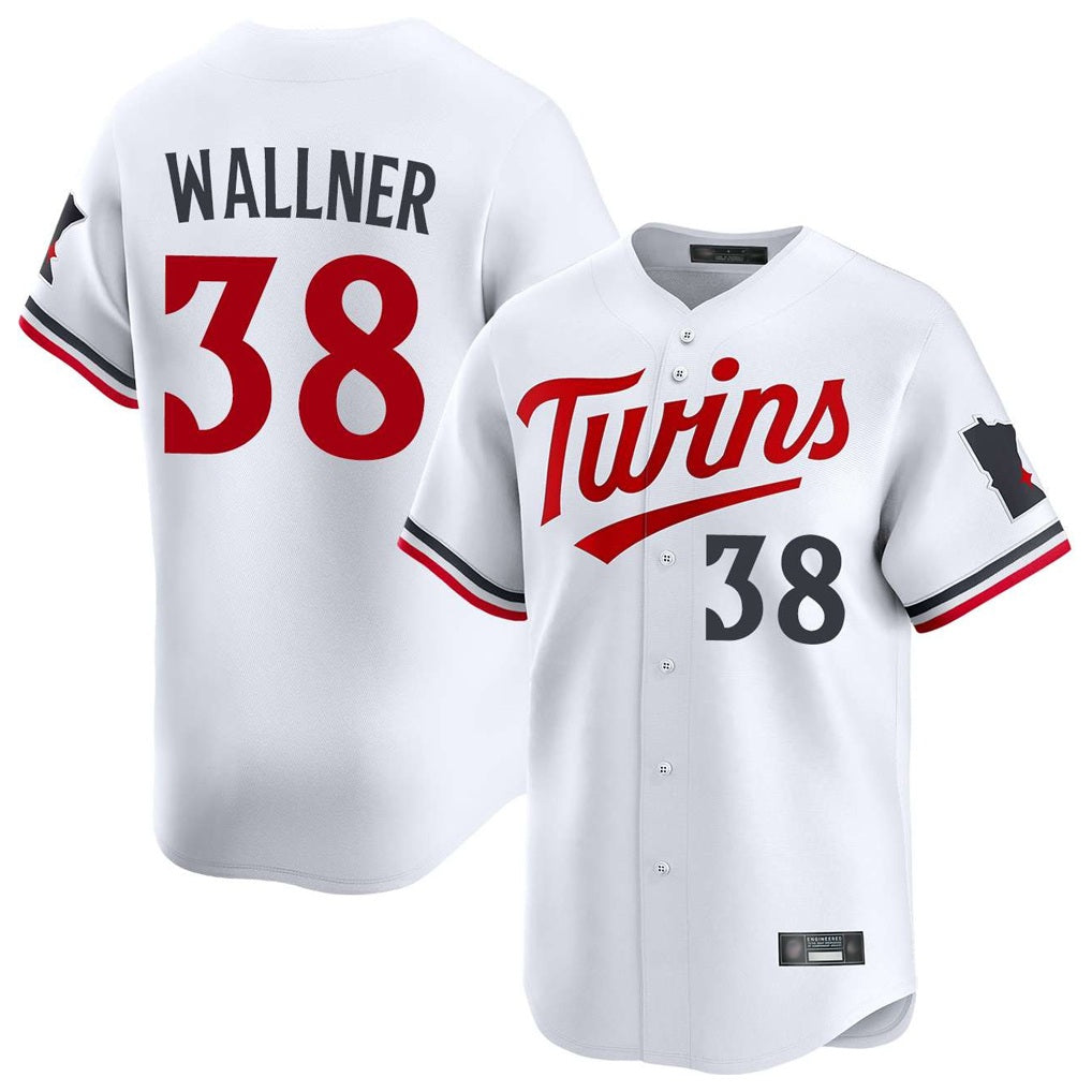 Minnesota Twins #38 Matt Wallner Player White FEDASGOGEHome Limited Stitched Jerseys