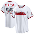Custom Cleveland Guardians 2026 All-Star Edition Stars & Stripes White FEDASGOGE Stadium Pick-A-Player Jersey