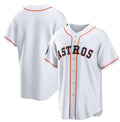 Houston Astros Blank White FEDASGOGE 2022 World Series Home Stitched Jersey