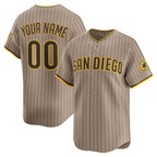 Custom San Diego Padres Sand FEDASGOGE Alternate Limited Jersey
