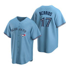 Toronto Blue Jays #17 Jose Berrios Powder Blue FEDASGOGE Alternate Cool Base Jersey