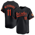 Baltimore Orioles #11 Jordan Westburg Black FEDASGOGE 2025 Alternate Limited Cool Base Stitched Jersey