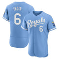 Kansas City Royals #6 Jonathan India Player Light Blue FEDASGOGE Alt Limited Elite Home Stitched Jerseys