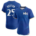 Minnesota Twins #25 Byron Buxton Player Royal FEDASGOGECity Connect Limited Elite Home Stitched Jerseys
