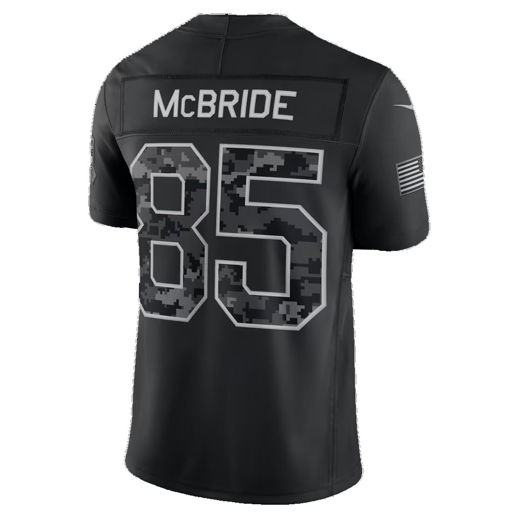 A.Cardinals #85 Trey McBride Black 2026 Salute to Service Stitched Limited Football jersey FEDASGOGE
