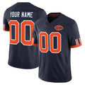 Custom C.Bears Navy Rivalries Jersey FEDASGOGE - All Stitched Jersey FEDASGOGE