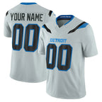 Custom D.Lions Silver 2026 Rivalries Vapor Limited Jersey FEDASGOGE - All Stitched Jersey FEDASGOGE