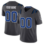 Custom IN.Colts Anthracite 2026 Rivalries Vapor Limited Jersey FEDASGOGE - All Stitched Jersey FEDASGOGE