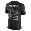 D.Cowboys #12 Roger Staubach Black 2026 Salute to Service Retired Player Stitched Limited Football jersey FEDASGOGE