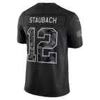 D.Cowboys #12 Roger Staubach Black 2026 Salute to Service Retired Player Stitched Limited Football jersey FEDASGOGE