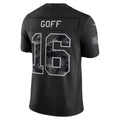 D.Lions #16 Jared Goff Black 2026 Salute to Service Stitched Limited Football jersey FEDASGOGE