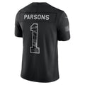 GB.Packers #1 Micah Parsons Black 2026 Salute to Service Stitched Limited Football jersey FEDASGOGE