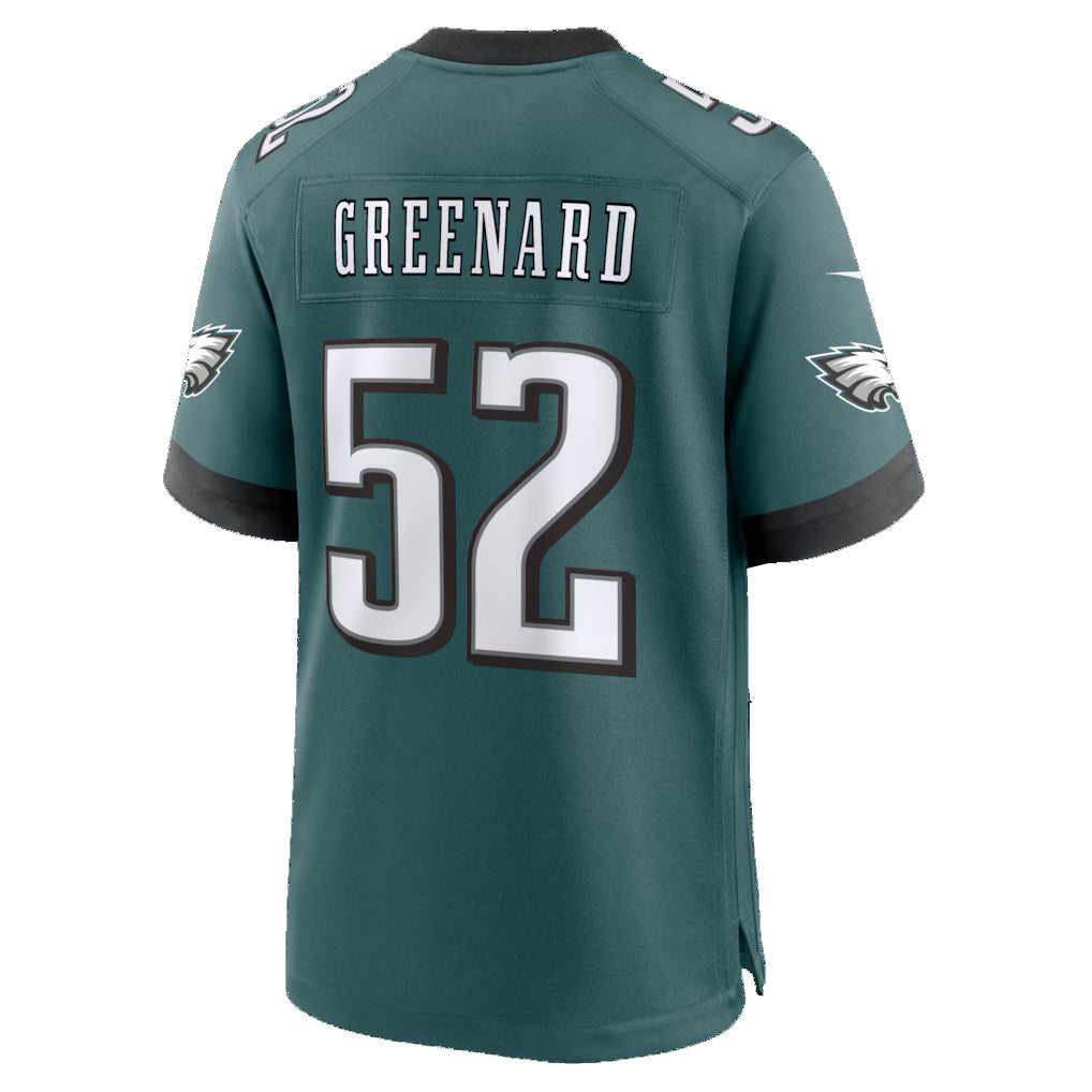 P.Eagles #52 Jonathan Greenard Midnight Green Team Game Jersey FEDASGOGE