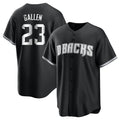 Arizona Diamondbacks #23 Zac Gallen Player Black FEDASGOGE Game Home Stitched Jerseys
