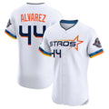Houston Astros #44 Yordan Alvarez Player White FEDASGOGE City Connect Limited Elite Home Stitched Jerseys