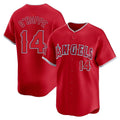 Los Angeles Angels #14 Logan O'Hoppe Player Red FEDASGOGE Home Limited Stitched Jerseys