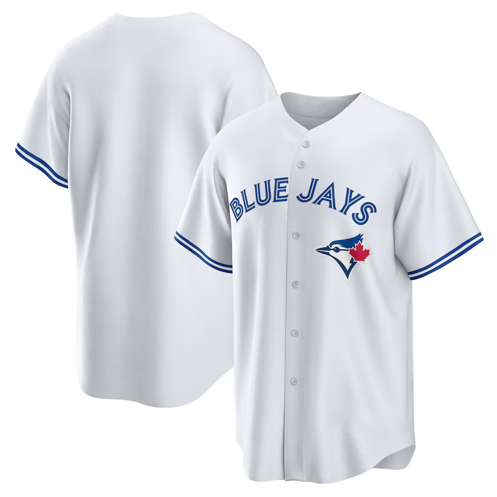 Toronto Blue Jays White FEDASGOGE Home Replica Team Jersey