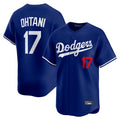 Los Angeles Dodgers #17 Shohei Ohtani Player Royal FEDASGOGE Limited Home Stitched Jerseys