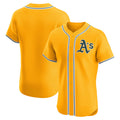 Oakland Athletics Gold FEDASGOGE Alternate 2 Elite Jersey
