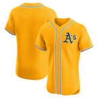 Oakland Athletics Gold FEDASGOGE Alternate 2 Elite Jersey
