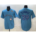 Toronto Blue Jays #39 Trey Yesavage Blue FEDASGOGE 2025 World Series Home Cool Base Stitched Jersey