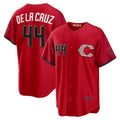 Cincinnati Reds #44 Elly De La Cruz Red FEDASGOGE 2026 City Connect Stadium Jersey
