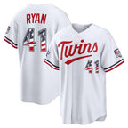 Minnesota Twins #41 Joe Ryan 2026 All-Star Edition Stars & Stripes White FEDASGOGEStadium Jersey