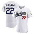 Los Angeles Dodgers #22 Clayton Kershaw Player Gold White FEDASGOGE 2026 Collection Stadium Limited Elite Stitched Jerseys