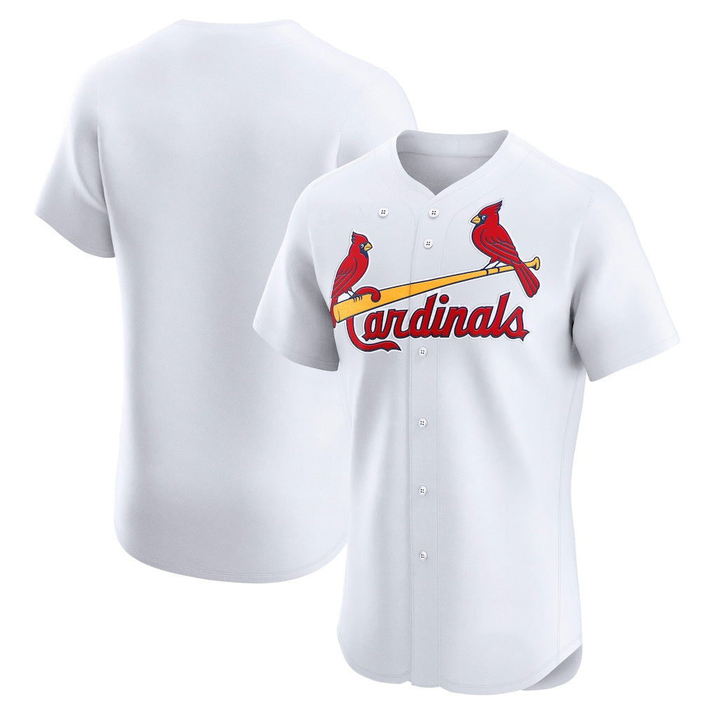 St. Louis Cardinals White FEDASGOGE Home Elite Jersey