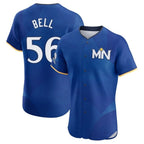 Minnesota Twins #56 Josh Bell Player Royal FEDASGOGECity Connect Limited Elite Home Stitched Jerseys