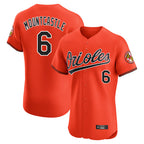 Baltimore Orioles #6 Ryan Mountcastle Player Orange FEDASGOGE Limited Elite Home Game Stitched Jerseys