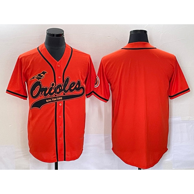 Baltimore Orioles Orange FEDASGOGE Cool Base Stitched Jersey