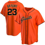 San Francisco Giants #23 Kris Bryant Orange FEDASGOGE Cool Base Jersey