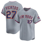 New York Mets #27 Mark Vientos Gray FEDASGOGE All-Star Limited Jersey