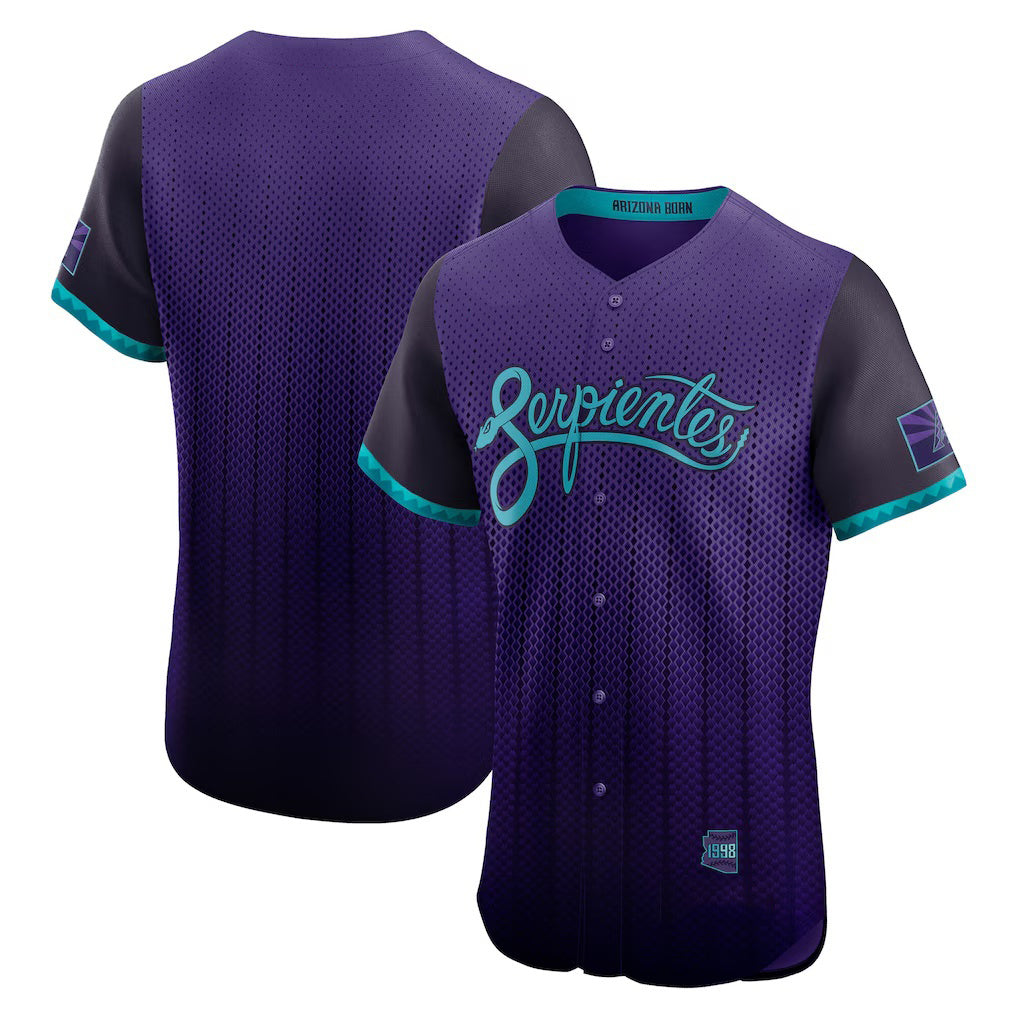 Arizona Diamondbacks Purple FEDASGOGE 2025 City Connect Elite Jersey