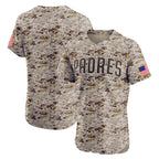 San Diego Padres Camo FEDASGOGE Alternate Vapor Premier Elite Patch Jersey