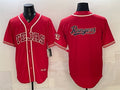 Texas Rangers Team Big Logo Red FEDASGOGE 2026 City Connect Stadium Stitched Jersey