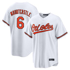 Baltimore Orioles #6 Ryan Mountcastle Player White FEDASGOGE Home Game Stitched Jerseys